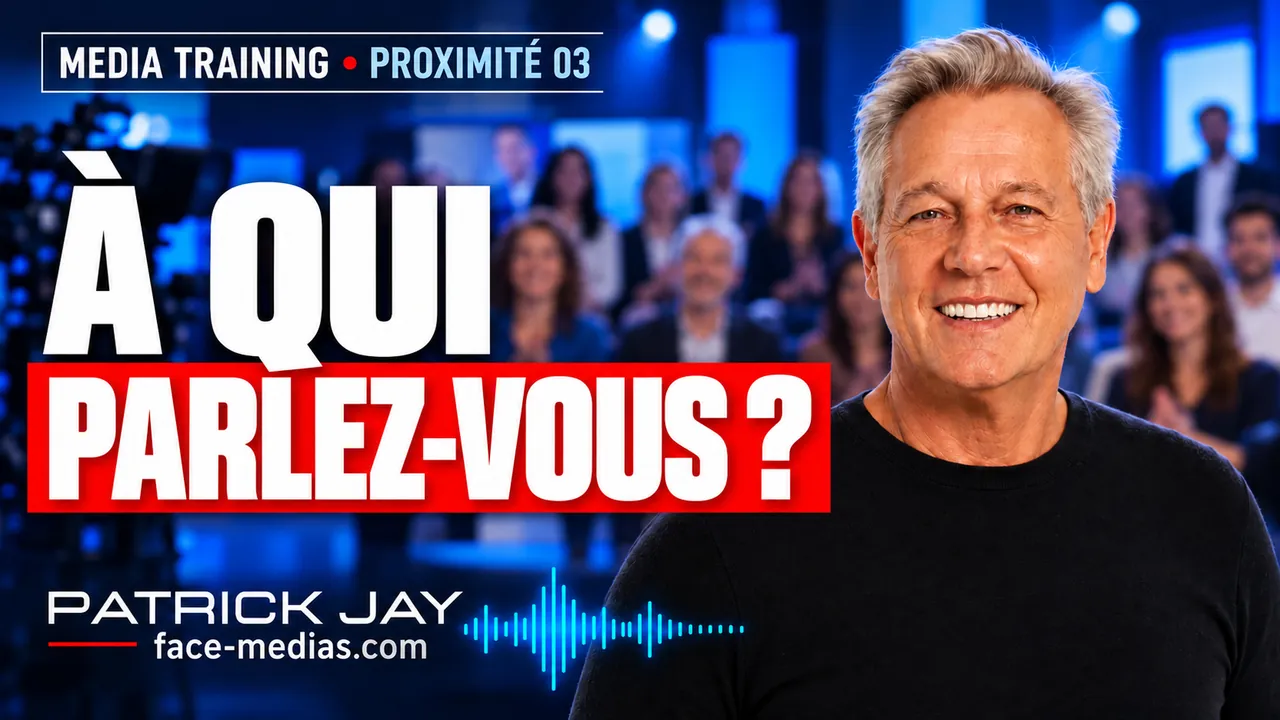 Miniature de la vidéo « À qui parlez-vous ? » — media training avec Patrick JAY
